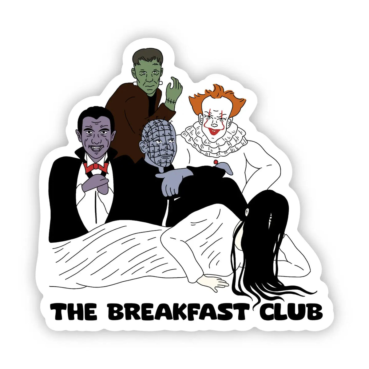 "the Breakfast Club" Halloween Sticker – Nightmare Toys