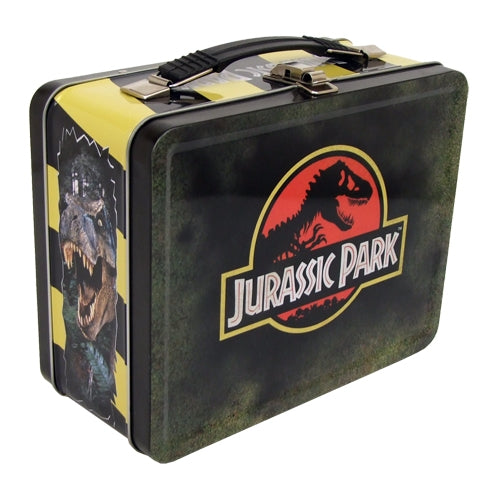 Jurassic Park Lunch Box Tin Tote - metal