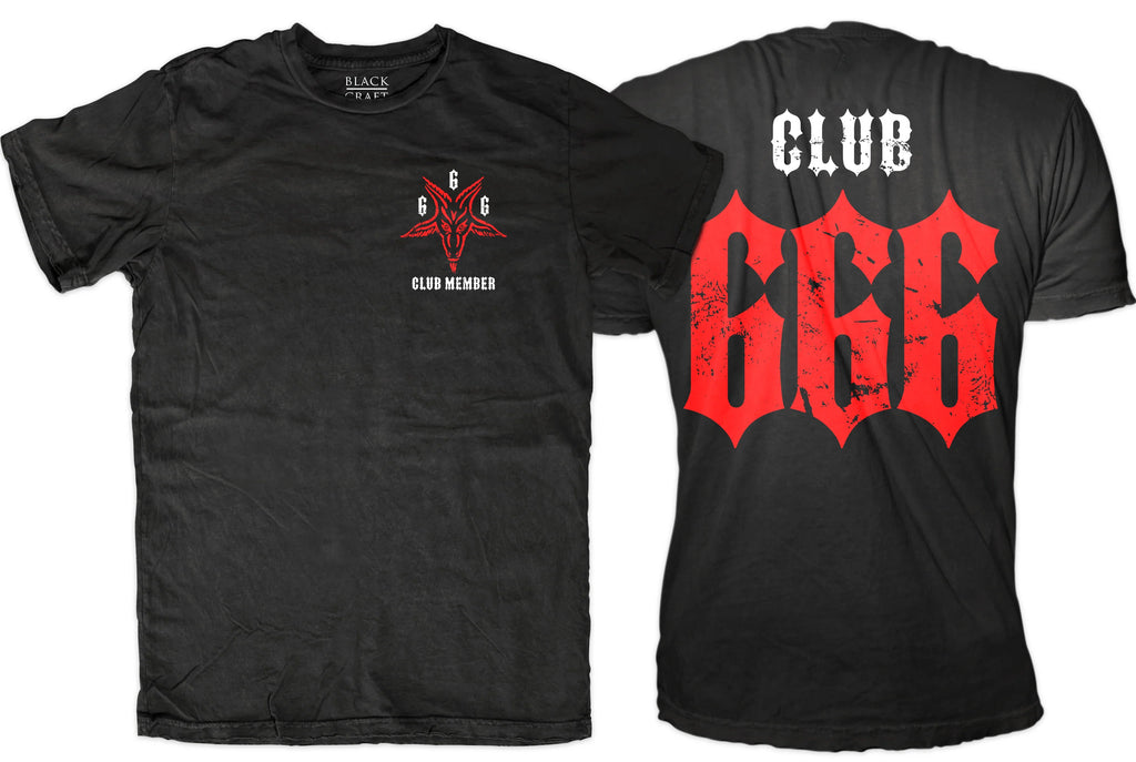 666 Club Shirt - Black