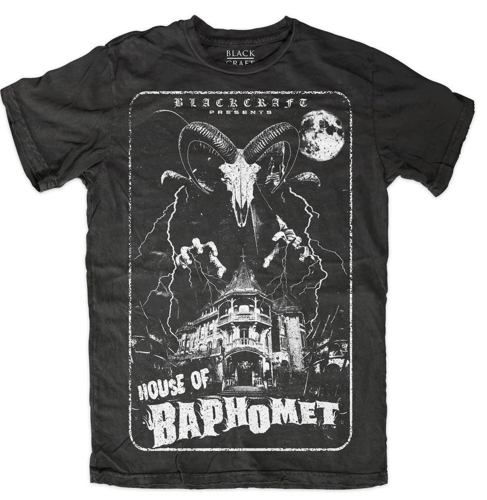 House of Baphomet Shirt in Black