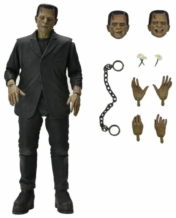 Ultimate Frankenstein Action Figure 7 inch with accessories - Monster (Color)  