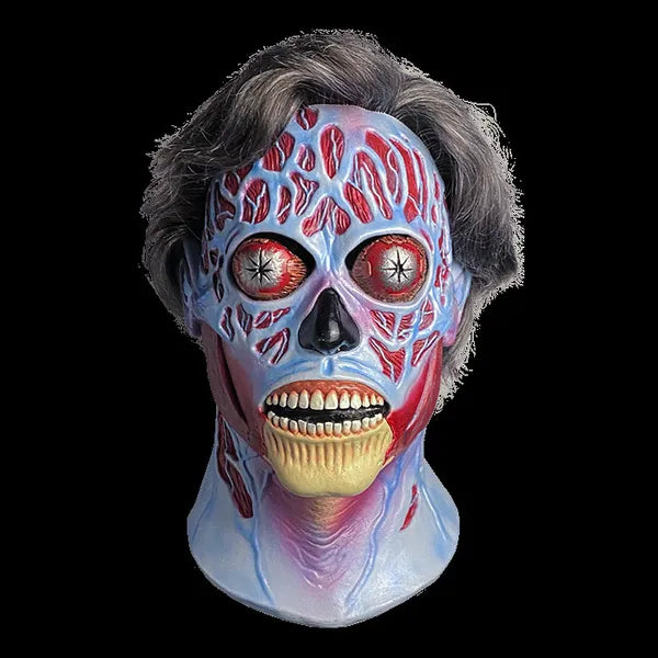 They Live Newsstand Alien Mask (Salt and Pepper Hair)