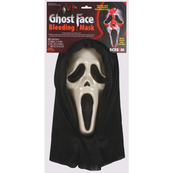 Dripping Bleeding Ghost Face® Mask