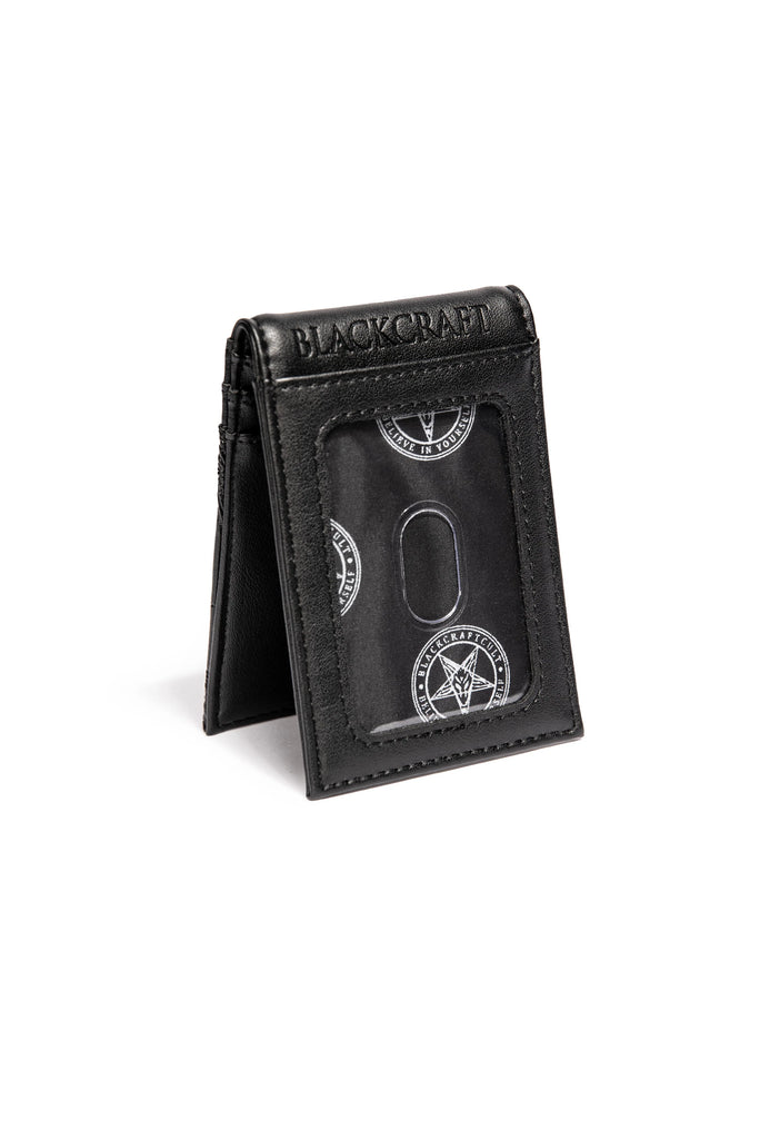 Baphomet Embossed - Front Pocket Wallet2