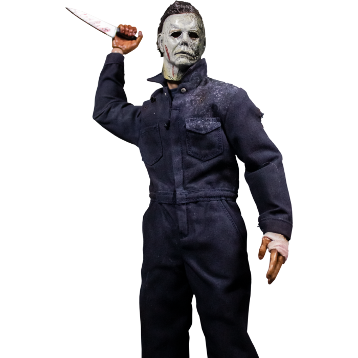 Halloween Kills Michael Myers Action Figure - 12 Inches (closeup view)