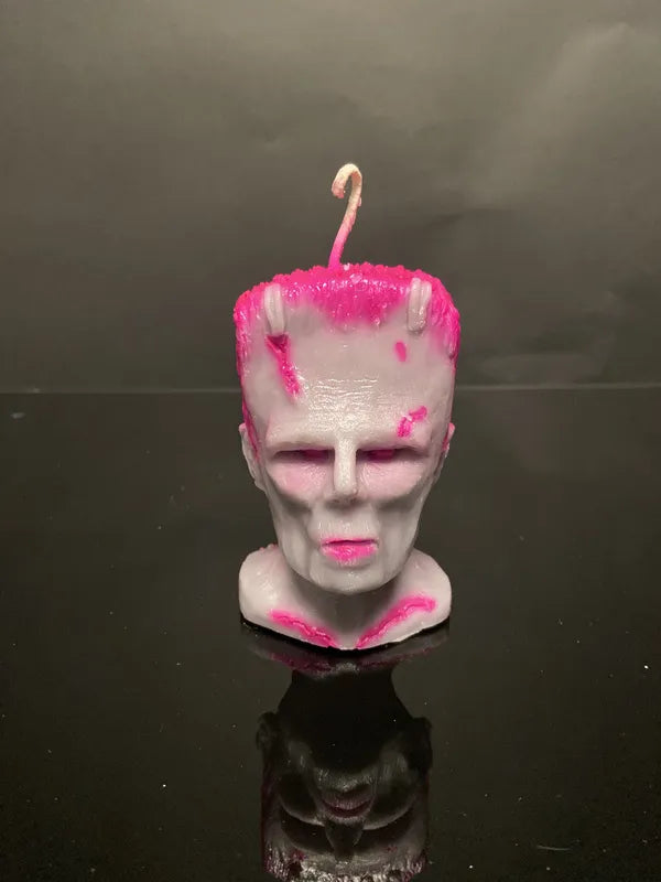Frank - Monster Melt Candle - Pink & Cream