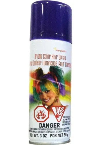 Color Hair Spray - Purple