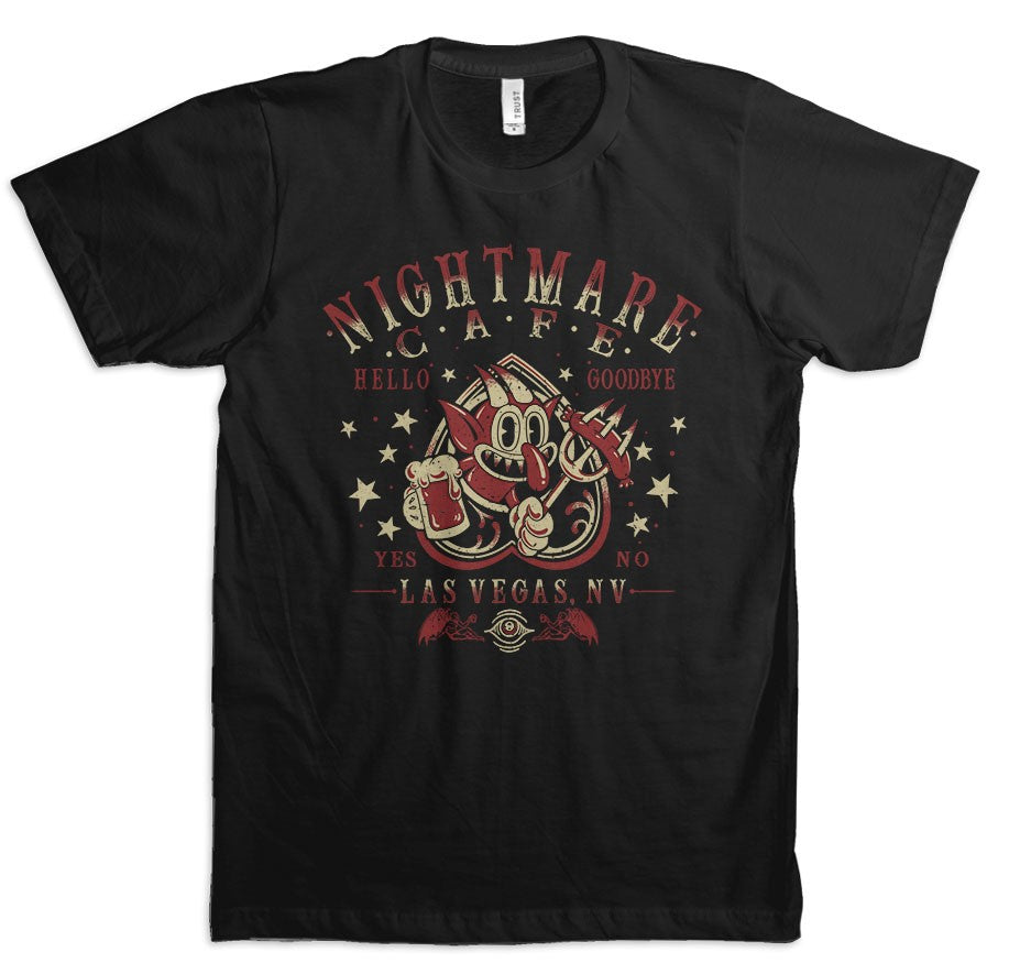 Nightmare Cafe Shirt - Black