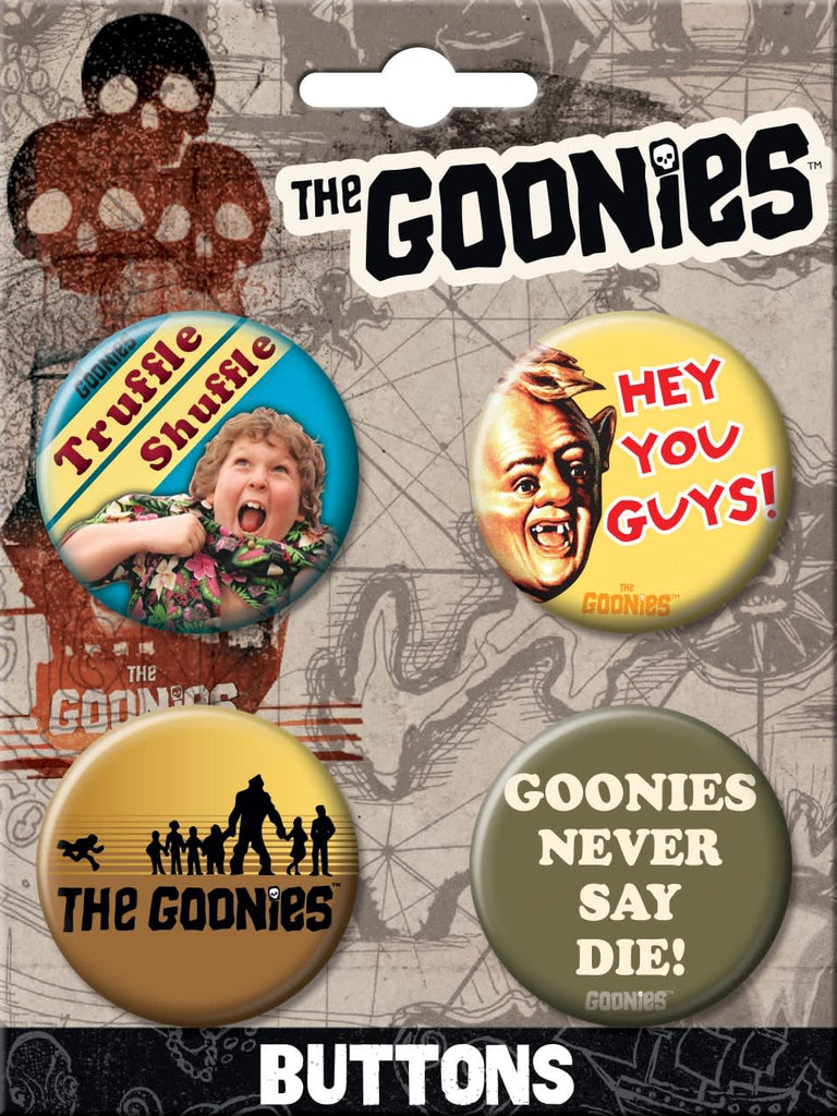 The Goonies 4 Button Set