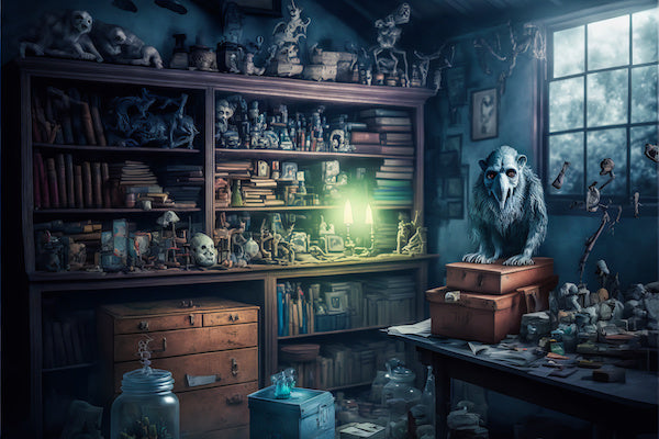 How do horror collectors clean and display timeless figures ...
