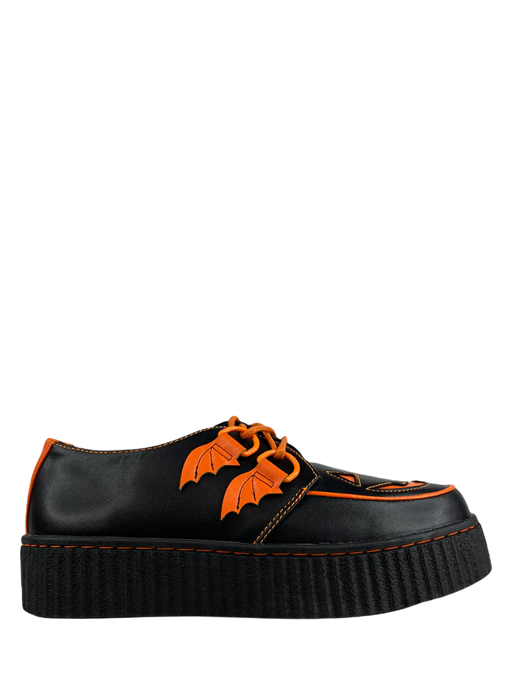 Krypt Jack Trick or Treat Black/Orange Shoes