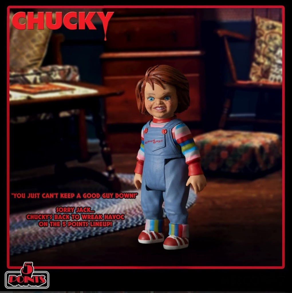 5 Points Chucky Deluxe Action Figure Set (side)