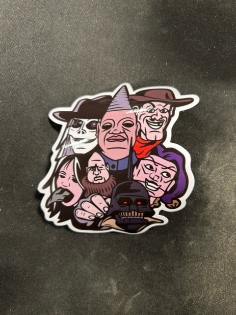 Puppet Master Jester Sticker Puppet Master Sticker – Nightmare Toys