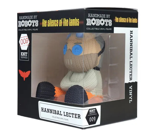 The Silence of the Lambs Hannibal Lecter Vinyl Figure Handmade By Robots - pack