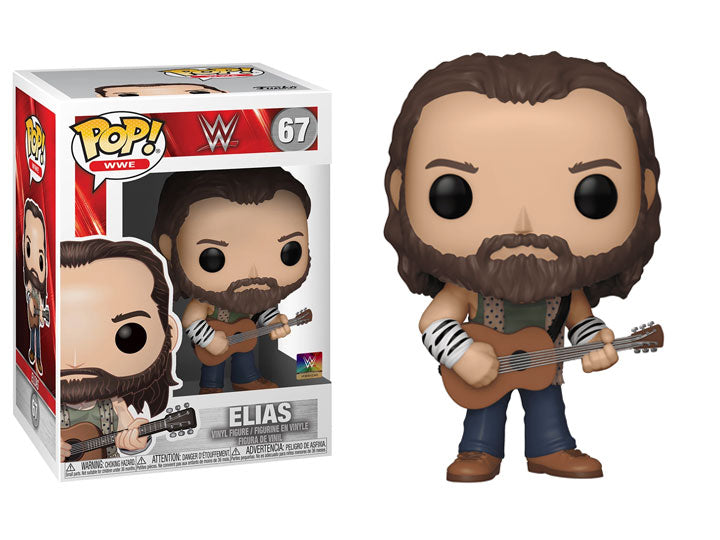 WWE Elias with Guitar Funko Pop