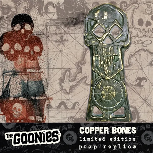 The Goonies - Copper Bones Skeleton Key Limited Edition Prop Replica