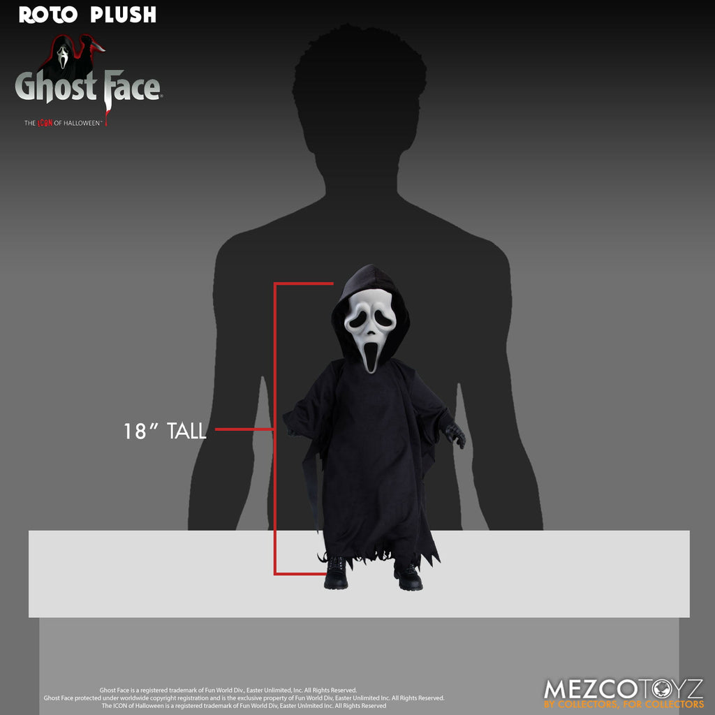 MDS Ghostface Roto Plush Doll in 18"