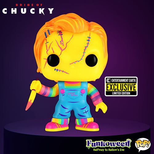 Chucky Black Light Funko Pop!