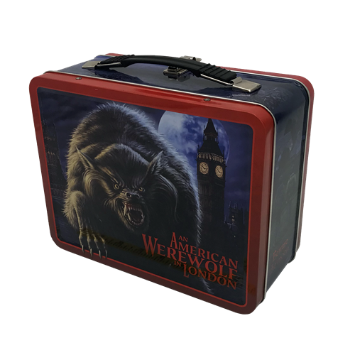 An American Werewolf In London Tin Tote Lunch Box