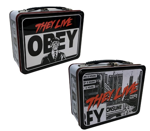 They Live Obey Tin Tote
