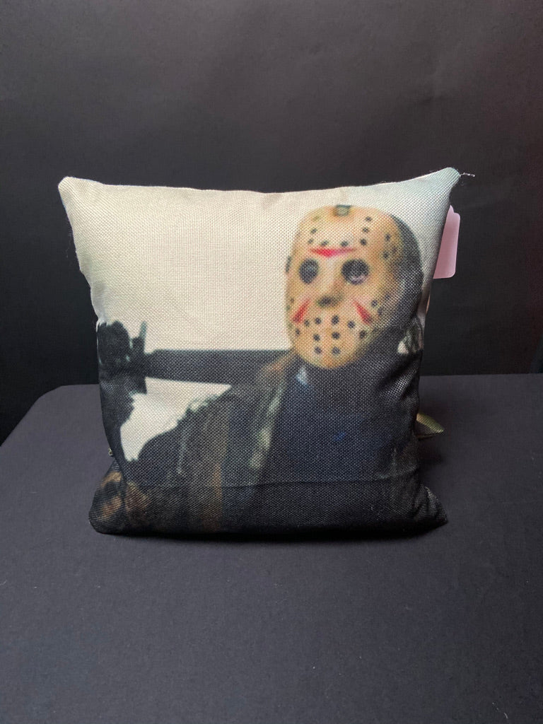 Horror Movie 13x13 Double Sided throw Pillow1