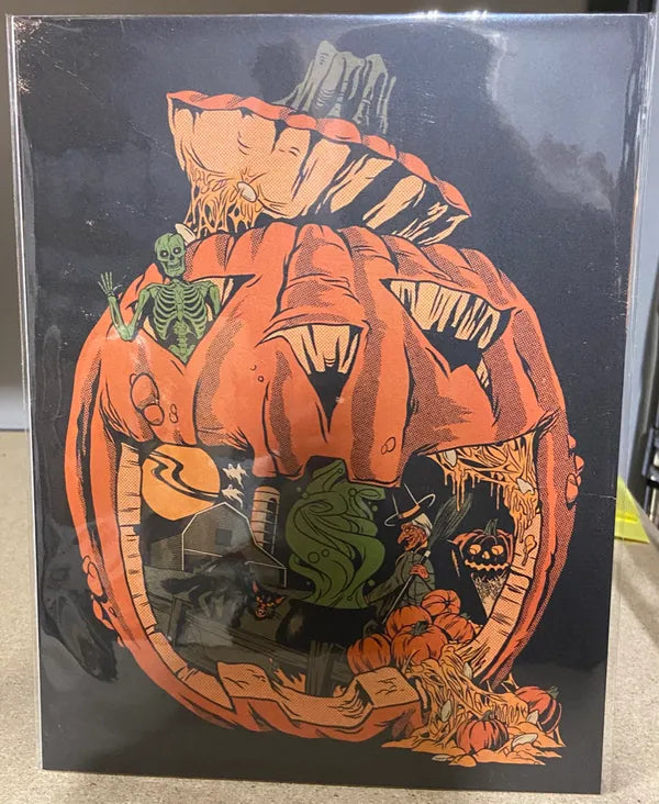 Alex Pardun Halloween Pumpkin Print