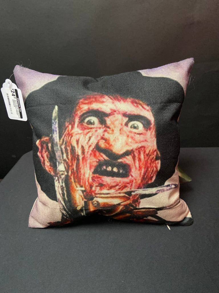 Horror Movie 13x13 Double Sided throw Pillow2