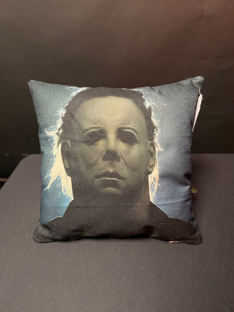 Horror Movie 13x13 Double Sided throw Pillow - michael myers