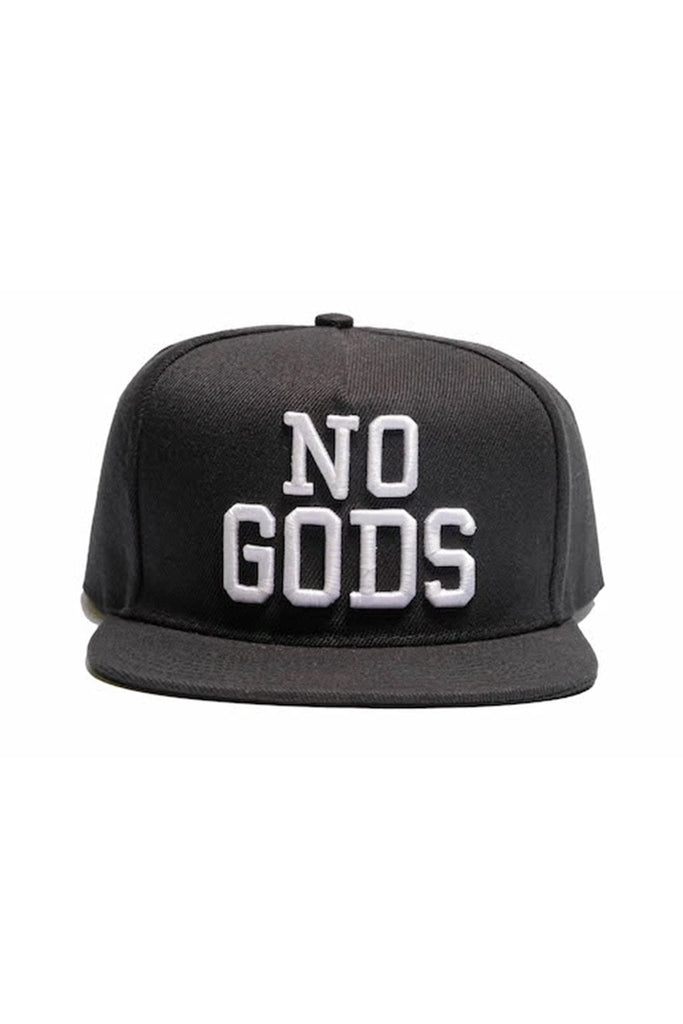 No Gods - Snapback Hat (front)