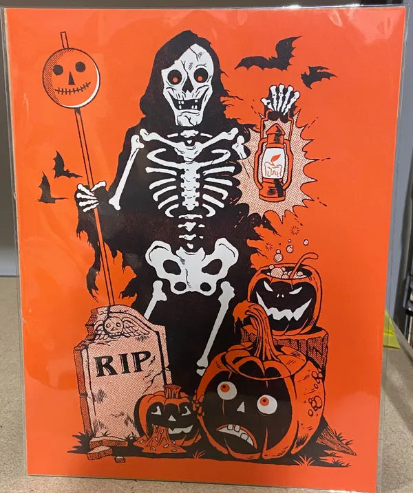Alex Pardun Halloween R.I.P. Print