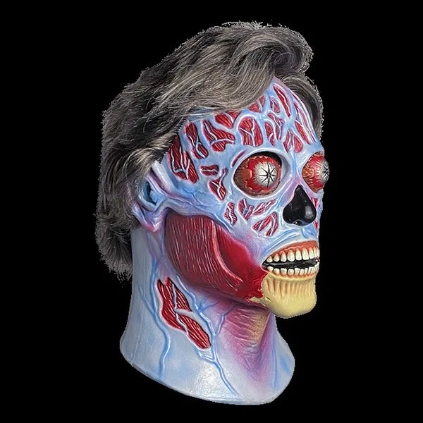 They Live Newsstand Alien Mask (Salt and Pepper Hair)- right side