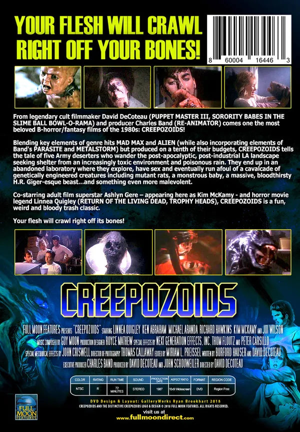 Severed & Carnivore & Children Living Dead & Creep (DVD) 