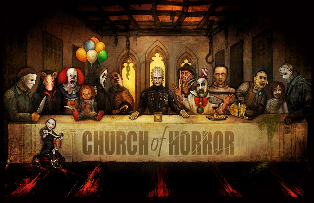 Church Of Horror Poster 
