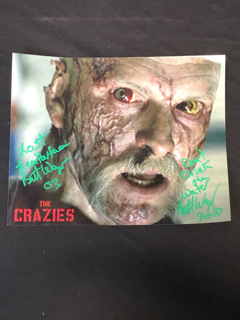 Brett Wagner The Crazies 8 x 10 V2 Autograph