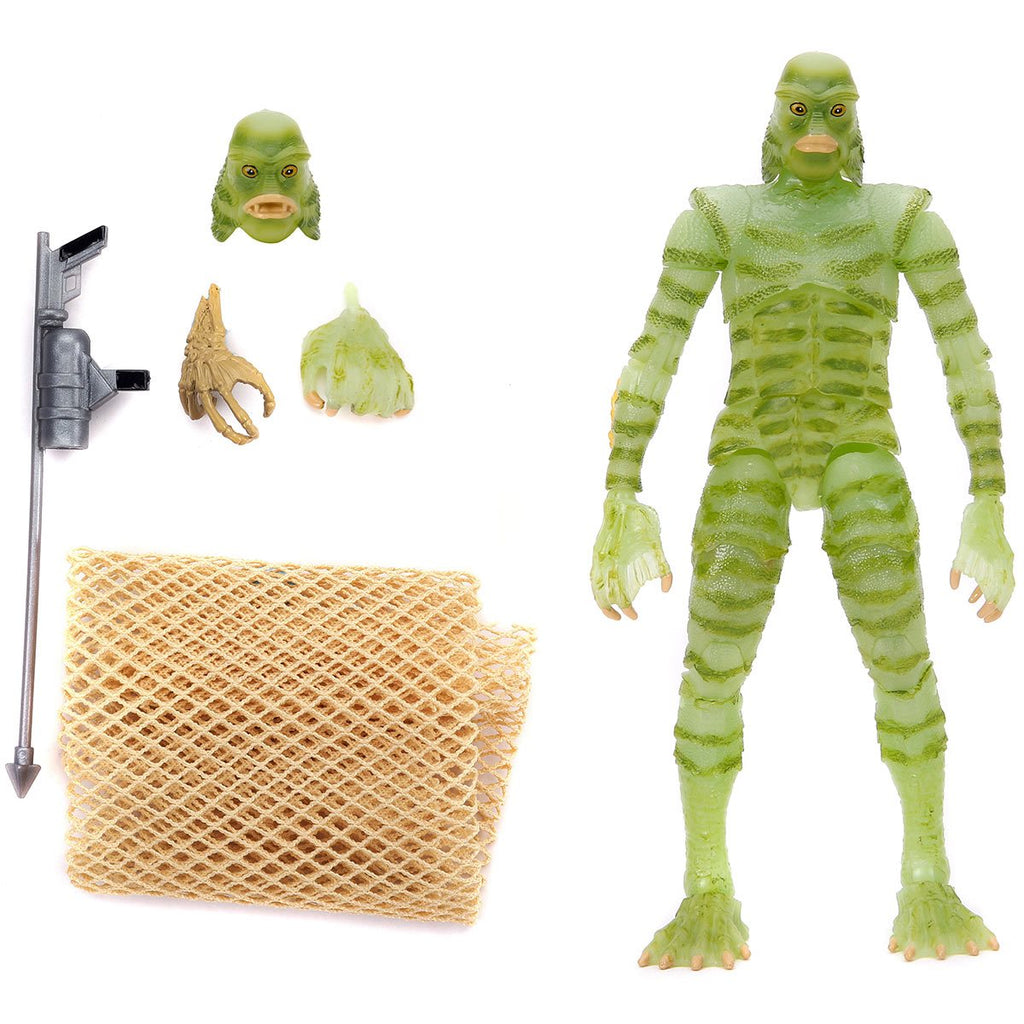 Creature from the Black Lagoon Action Figure -  6 Inches Glow-in-the-Dark