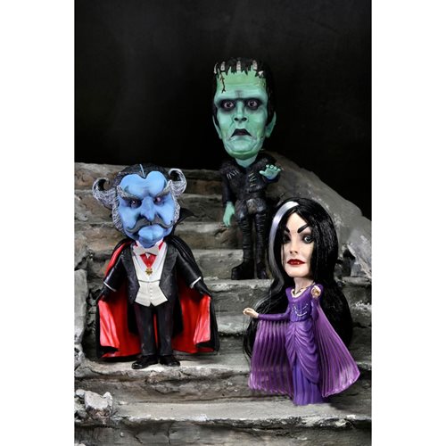 3-Pack of The Munsters Action Figure in Little Big Head Figures 
