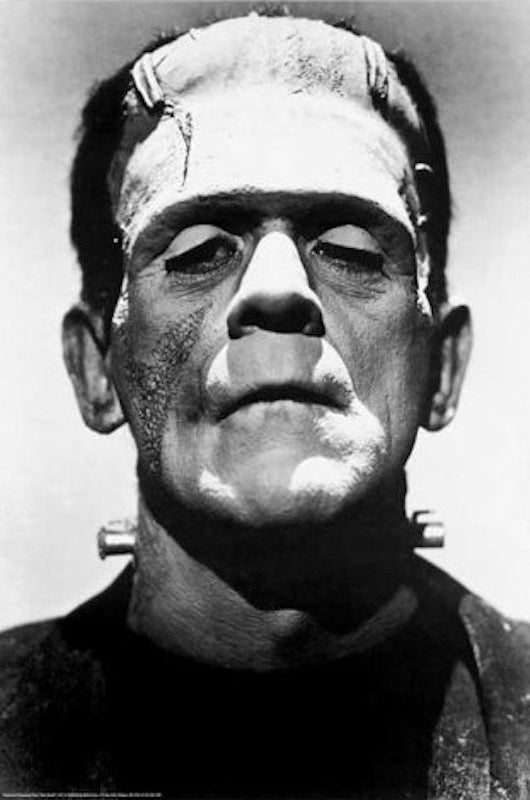 Frankenstein Monster Poster 24 In x 36 In
