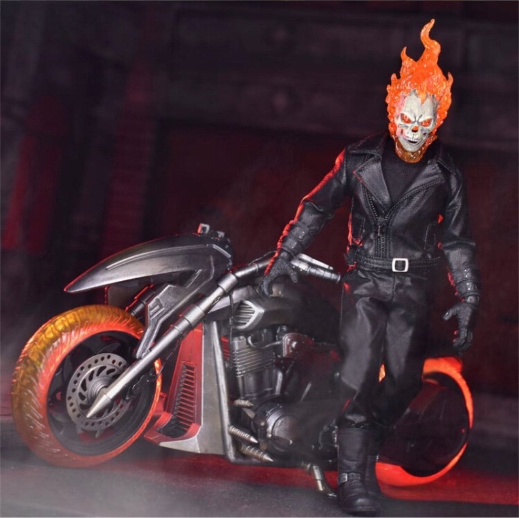 Ghost Rider & Hell Cycle Set Figure