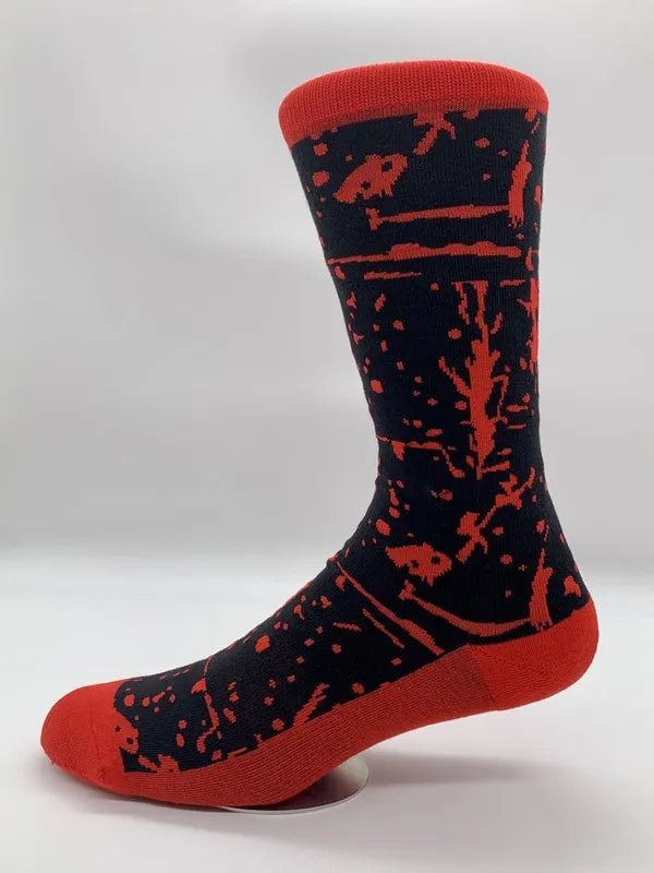 Cru Sox - Blood Splatter Socks