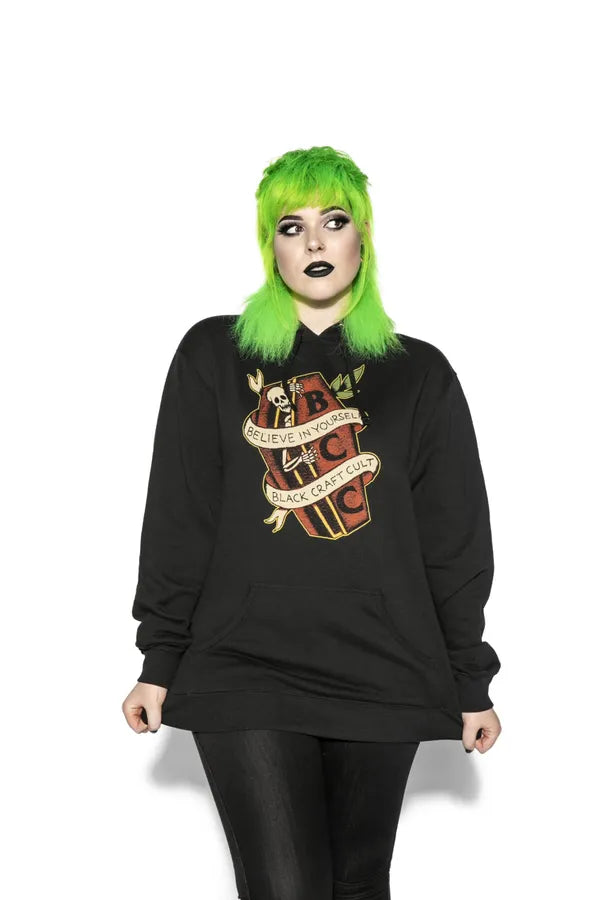 Coffin Skeleton - Hooded Pullover Sweater