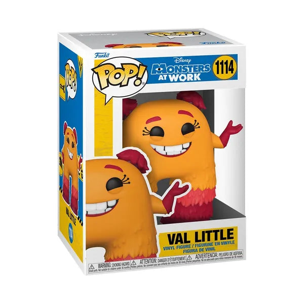  Monsters at Work Val Little Pop! Vinyl Figure in a display box