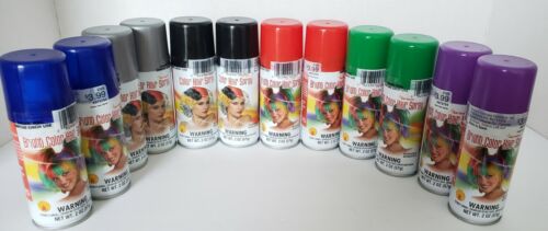Bright Color Hair Spray (several in a row)