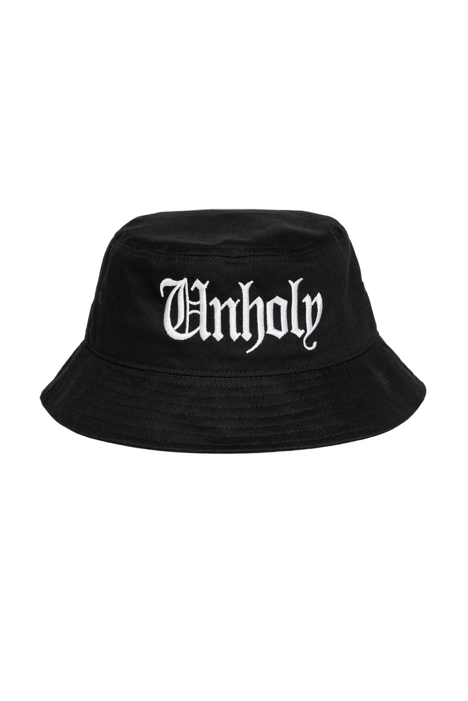 Unholy Bucket Hat in Black