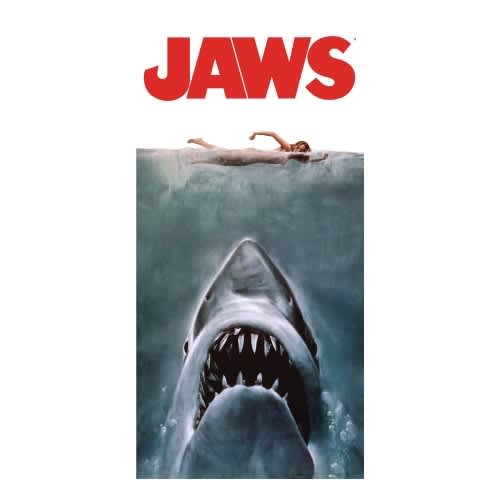 Jaws Poster Beach / Bath Towel