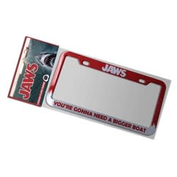 Jaws - Bigger Boat License Plate Frame – Nightmare Toys